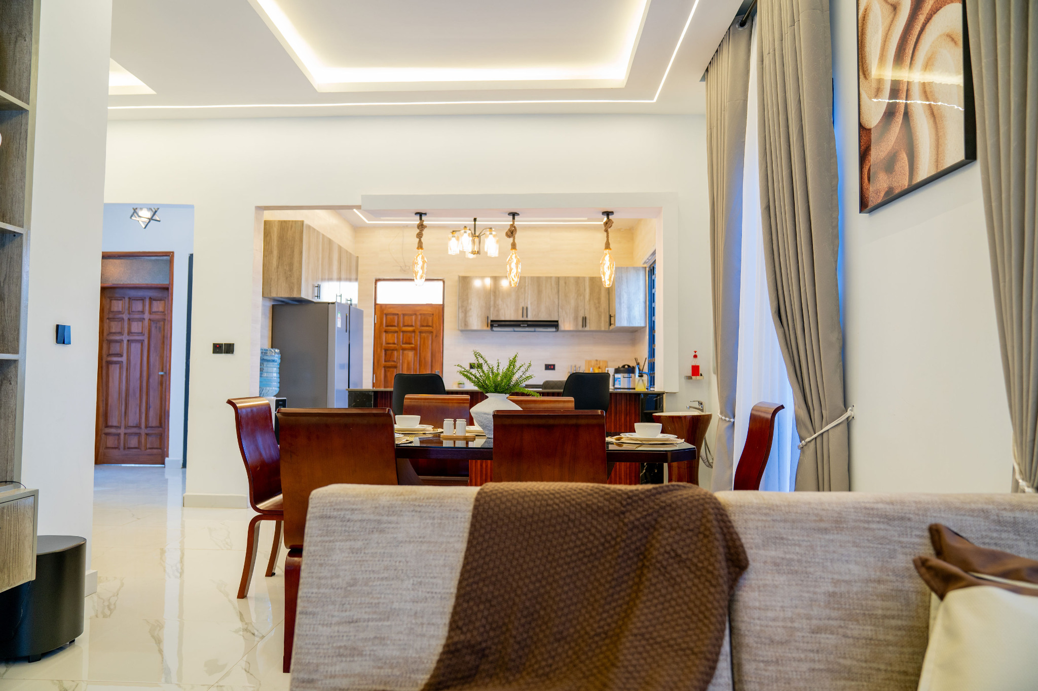 Amrix living and dining area